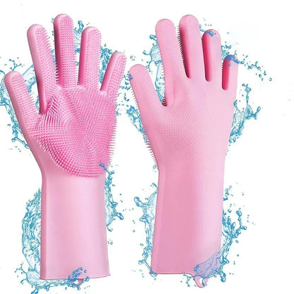 Magic Silicone Dish washing Gloves