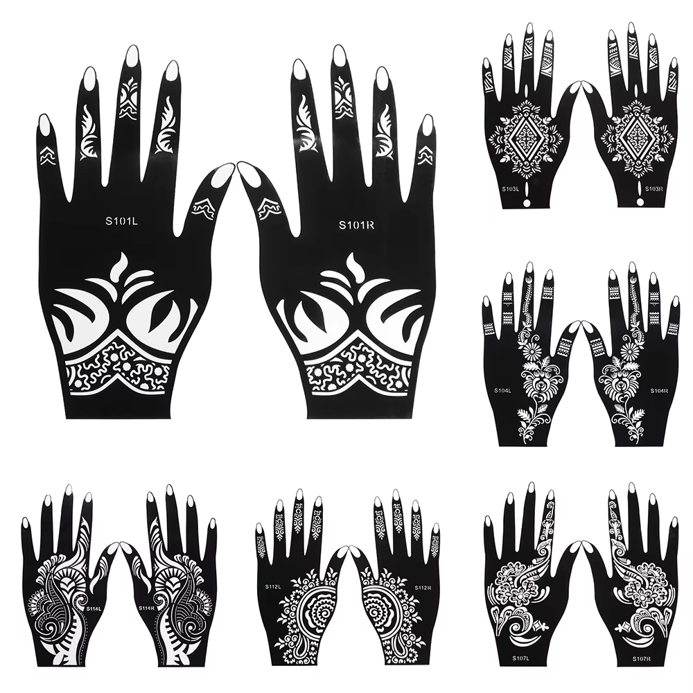 2025 New Professional Henna Stencil