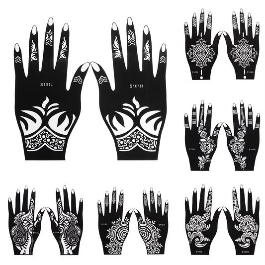2025 New Professional Henna Stencil