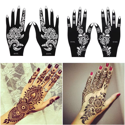 2025 New Professional Henna Stencil